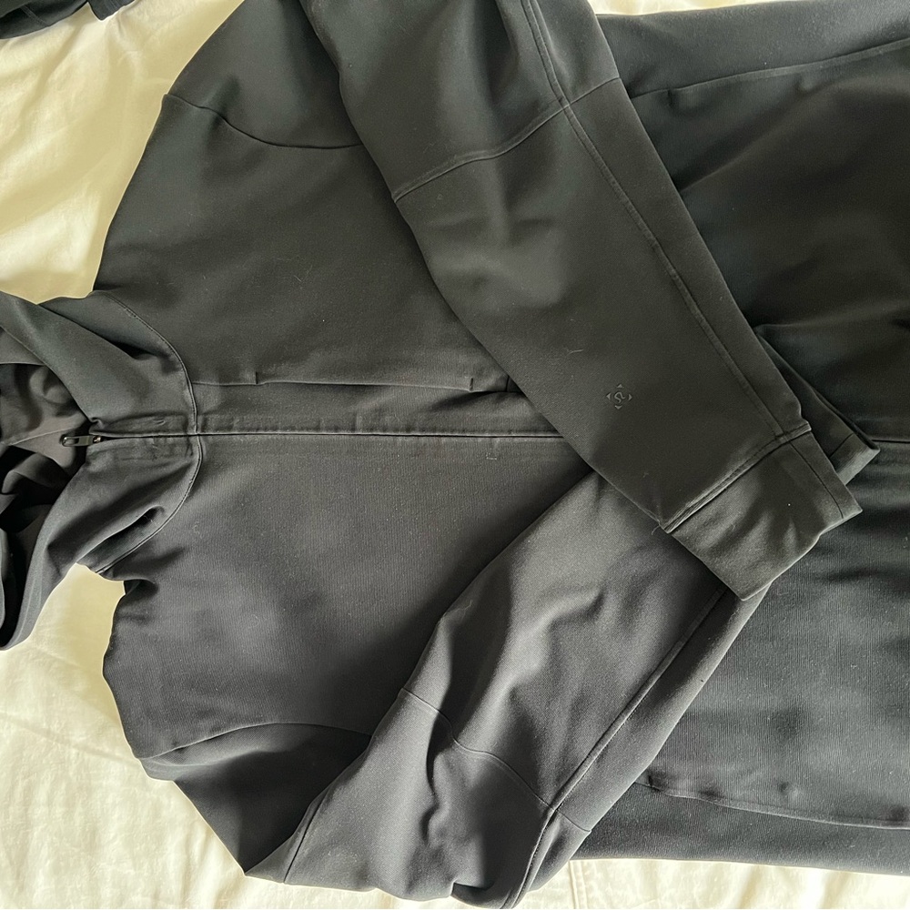 Lululemon Black Zip-Up Hoodie
